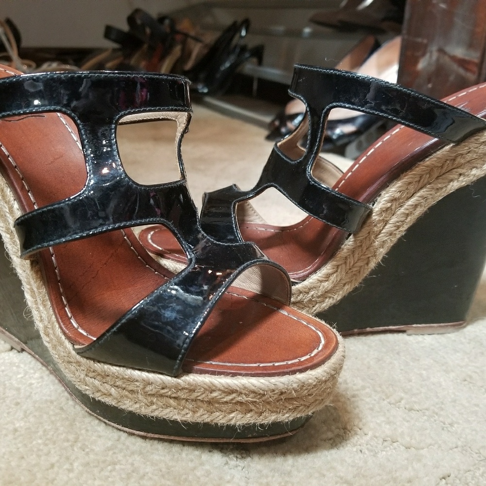 Christian Louboutin wedge shoes